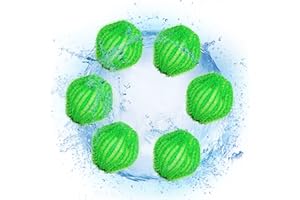 Reusable Hair Catcher Balls Anti-Winding Laundry Lint Remover for Washer Dryer Reduces Wrinkles Pipe Clogs Gentle on Clothes