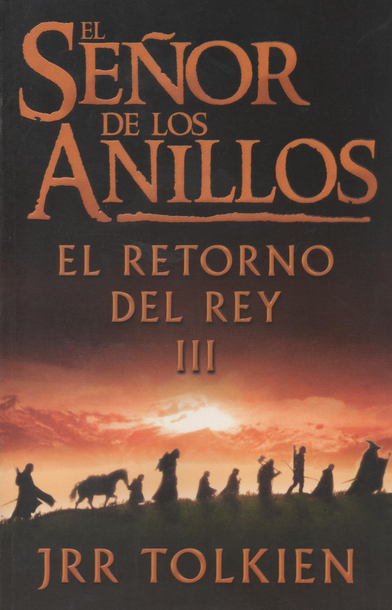 Portada de El Senor De Los Anillos 3, El Retorno Del Rey