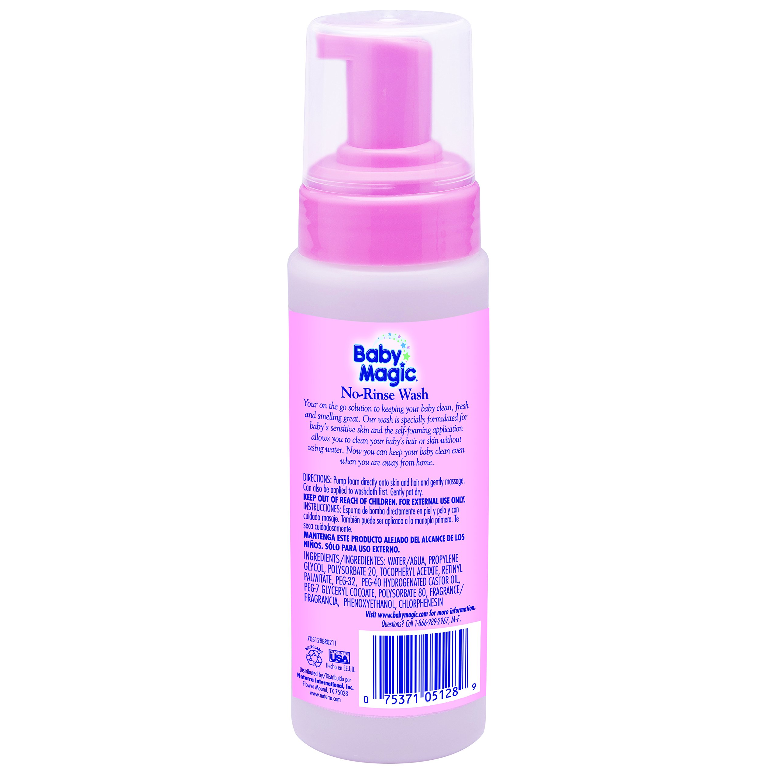 Baby Magic NoRinse Wash, Original Baby Scent, 7 Ounces eBay