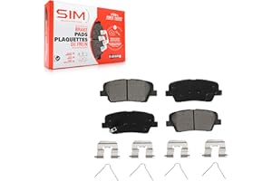 Rear Semi-Metallic Disc Brake Pads SIM-1916 For Kia Sorento Hyundai Santa Fe Sport XL