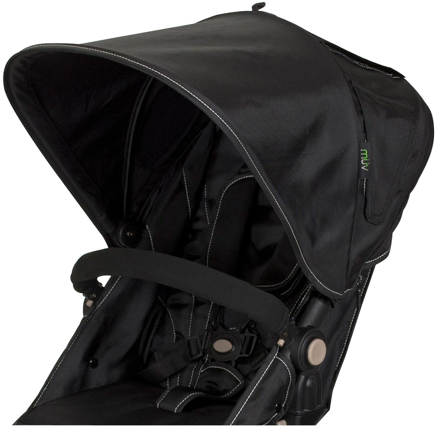 Canopies Muv Koepel Canopy Mystic Black Strollers & Accessories