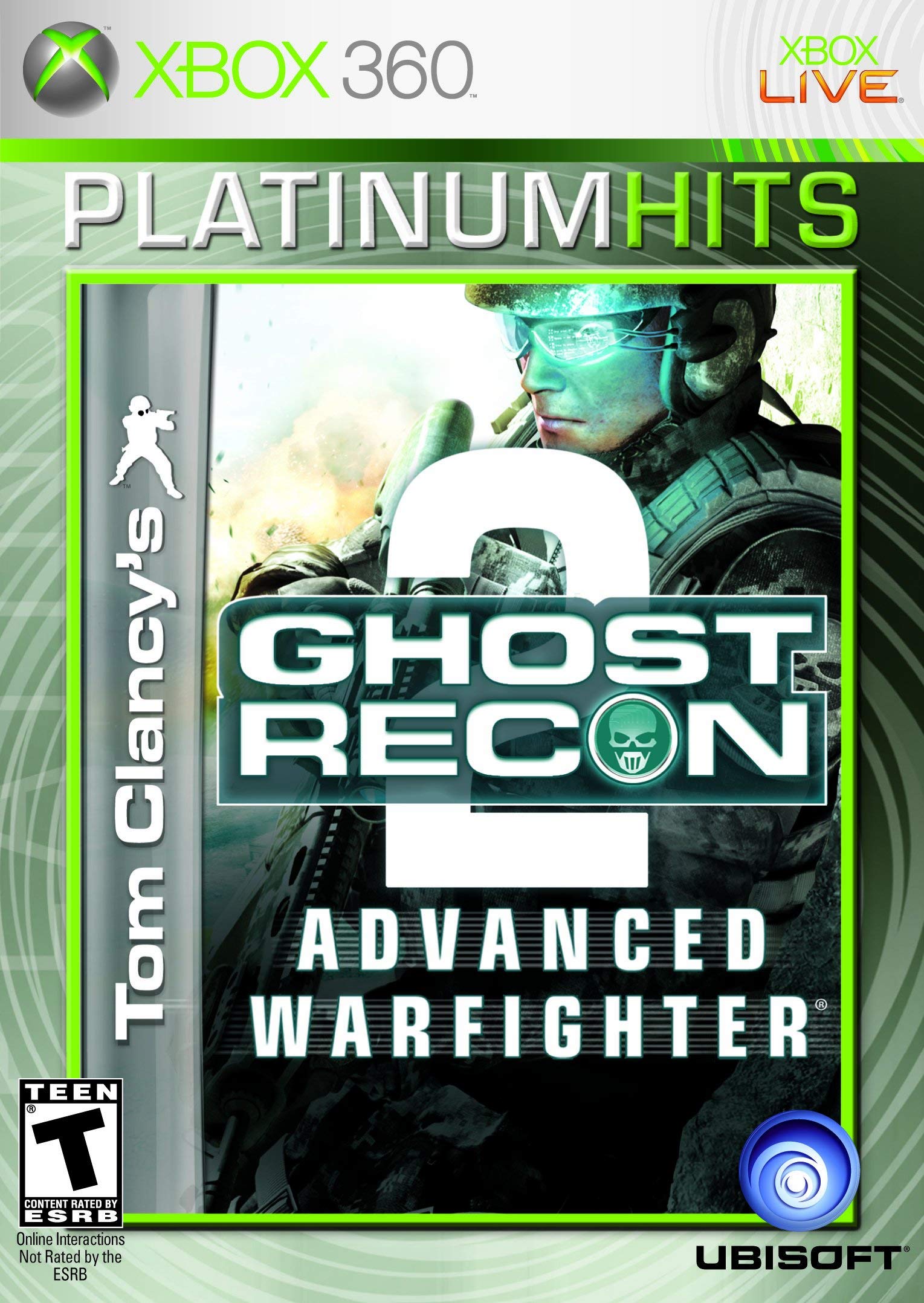Tom Clancy's Ghost Recon Advanced Warfighter 2 - Xbox 360 (Renewed)