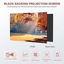Upgrade Projector Screen Heavy-Duty Stand 120 inch