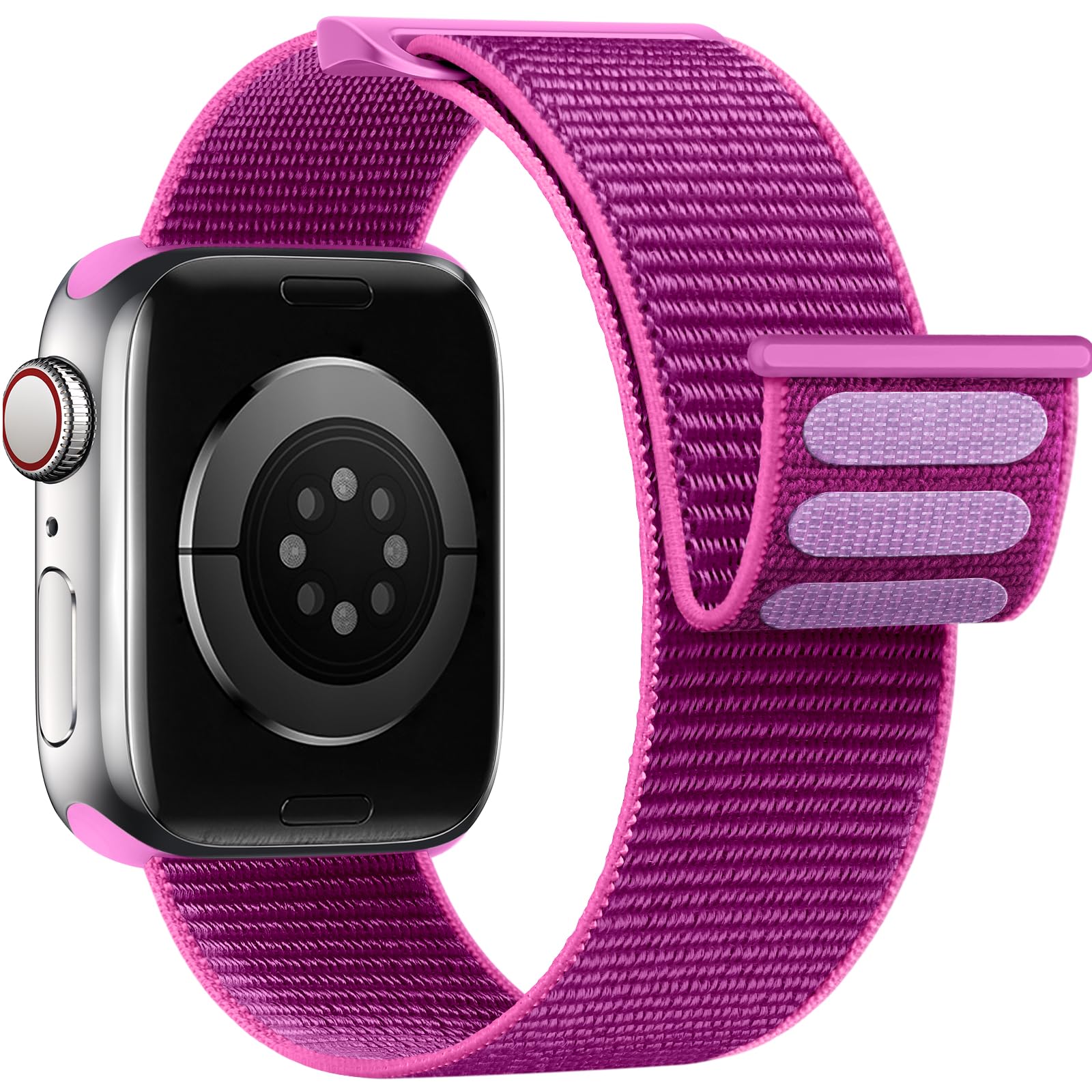 Yoohoo Nylon Straps Compatible with Apple Watch Straps 38mm 40mm 41mm 42mm(Series 10 11) Women Men,Upgraded Soft Nylon Strap Replacement Watch Bands for iWatch Series 11 10 9 8 7 6 5 4 3 2 1 SE