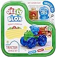 Jelly Blox Tractor Set | Includes 12 Pieces | Toddler & Preschool Building Blocks Kids Can Squeeze, Stretch, Squish | MESH AC