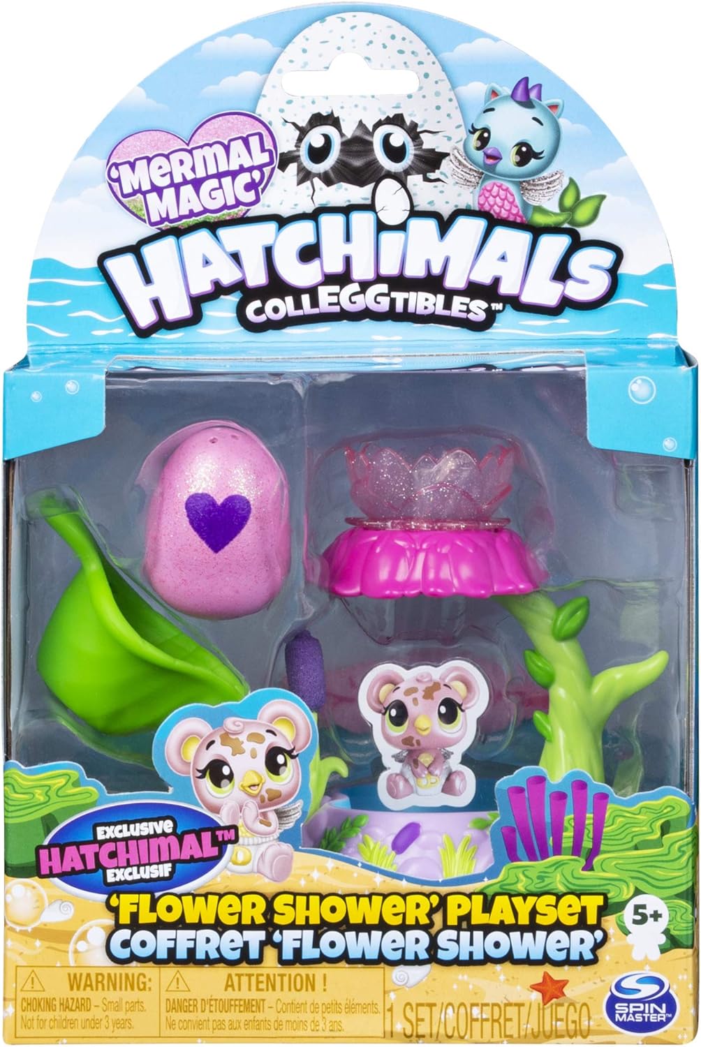 hatchimals flower shower