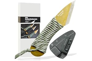 Konload Professional Grafting Knife -Japanese Kiridashi Knife (HRC66-69) Single Blade/Right Hand/Full-Tang Design Garden Tools for Precision Grafting Tool