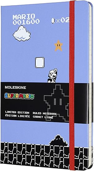 Amazon Com Moleskine Limited Edition Super Mario Notebook Hard