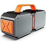 Bluetooth Speaker, BUGANI M83 50W Waterproof Outdoor Speaker Bluetooth 5.2, 2400 Min Playtime with Charge Your Phone, Wireles
