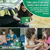 Lewis-Plast First Aid Kit Bag 309 Pieces Survival Safety Travel Home Camping view 4