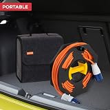 GADLANE Heavy Duty Cable Tidy Reel 25m Black Cable Winder Empty view 7