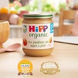 HiPP Organic Rice Pudding with Apple & Pear Baby Food 160g 7+ Months Pack of 6 view 2