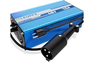 ELEUPFS 10Amp 48 Volt Golf Cart Battery Charger for Club Car DS&Precedent,Trickle Charge,6-12H Full Charge,for Lead Acid Batteries,Replace Club Car Charger 48 Volt,Golf Cart Charger 48 Volt for Club Car,5Lbs