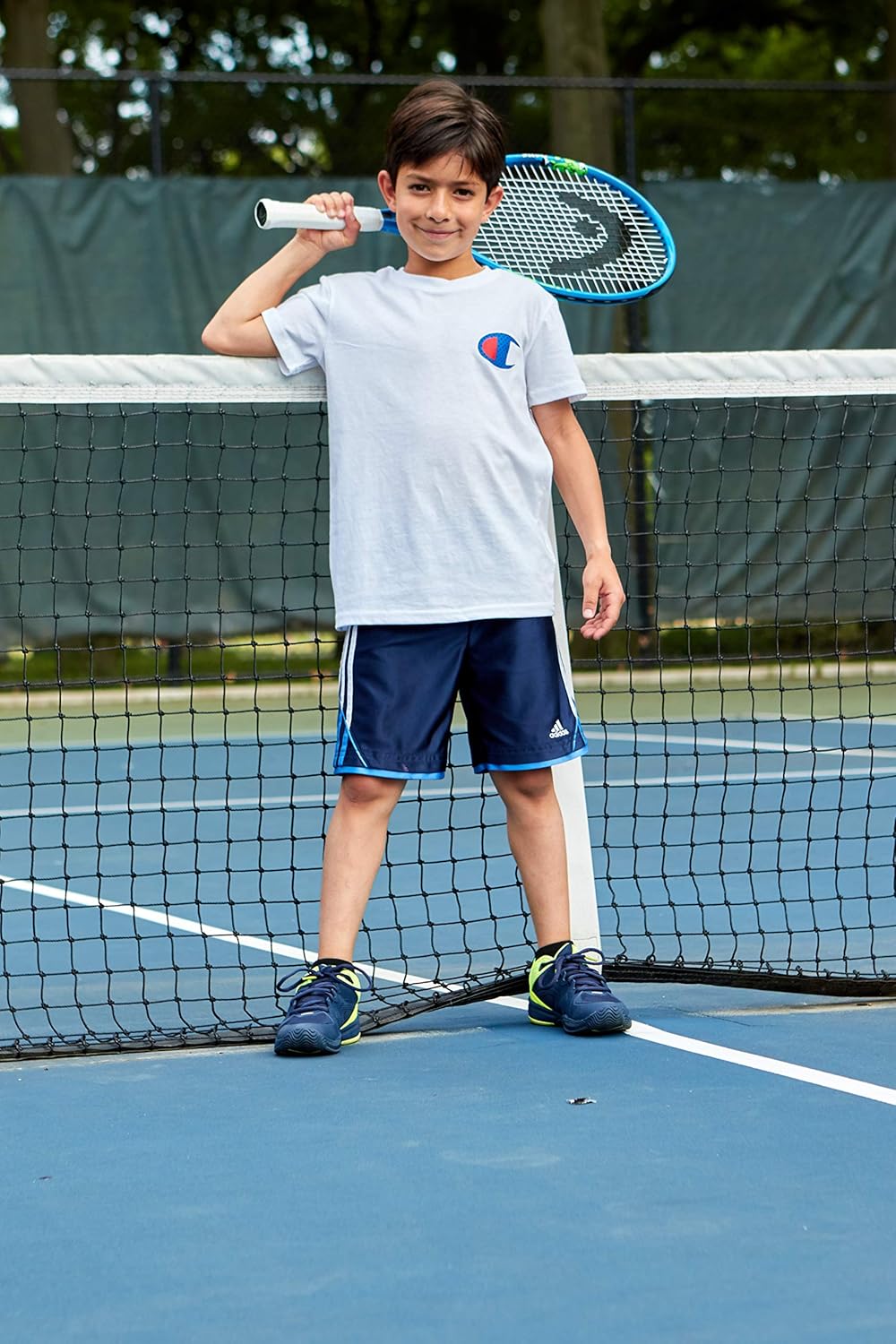 HEAD Speed Kids Tennis Racquet - Beginners Pre-Strung Head Light Balance Jr Racket - 25", Blue : Garden & Outdoor