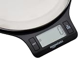 Amazon Basics Digital Kitchen Scales 11 lbs LCD Display Stainless Steel view 5
