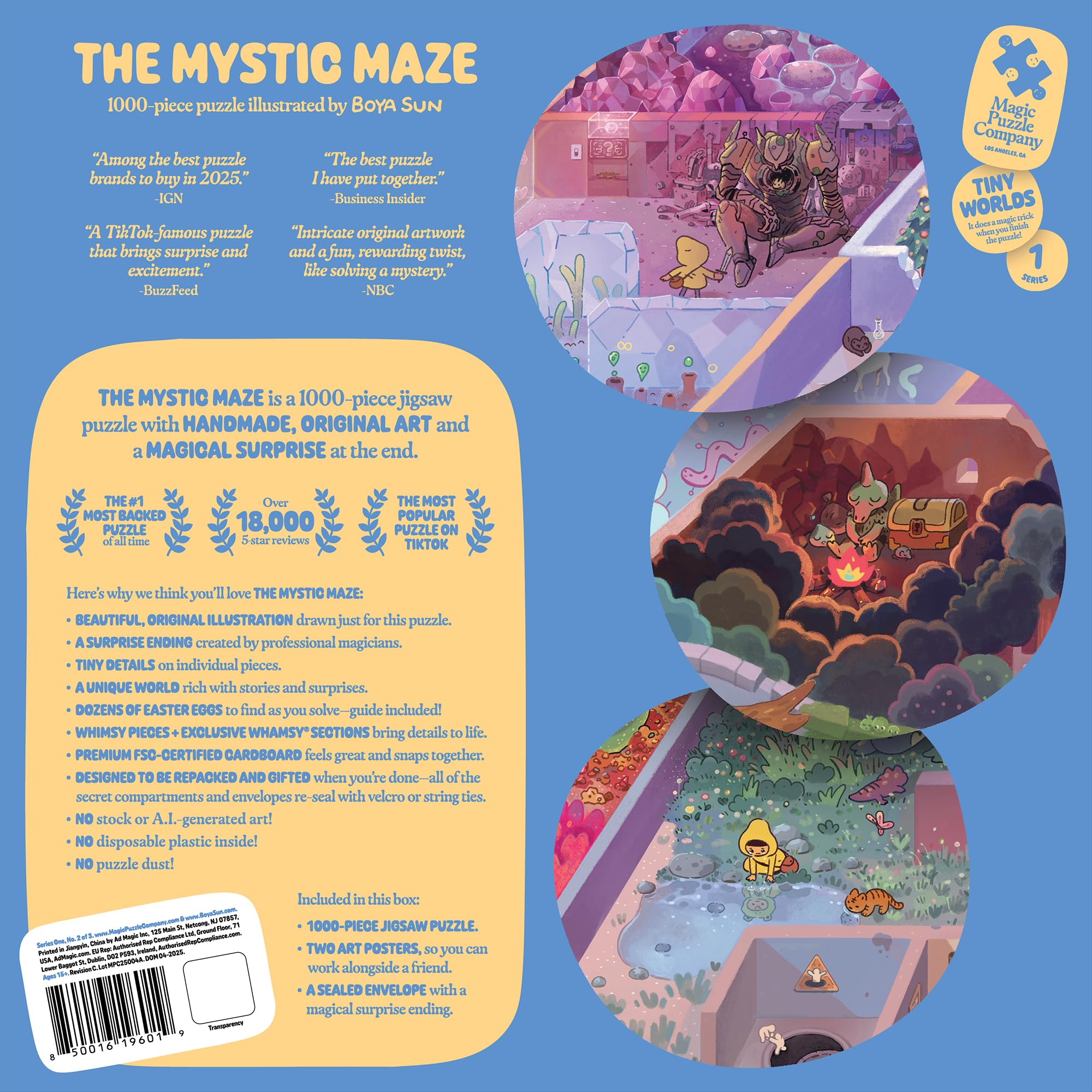 The Mystic Maze • 1000-Piece Jigsaw Puzzle from The Magic Puzzle Company • Series One