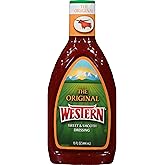 Western Original Sweet and Smooth French Salad Dressing, 15 fl. oz. | Original sweet &amp; smooth dressing; great for salads, sandwiches, dipping sauces and marinades