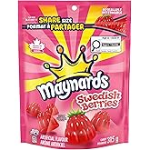 Maynards, Swedish Berries Candy, Gummy Candy, Sharing Size, 315 g, Prepared in Canada