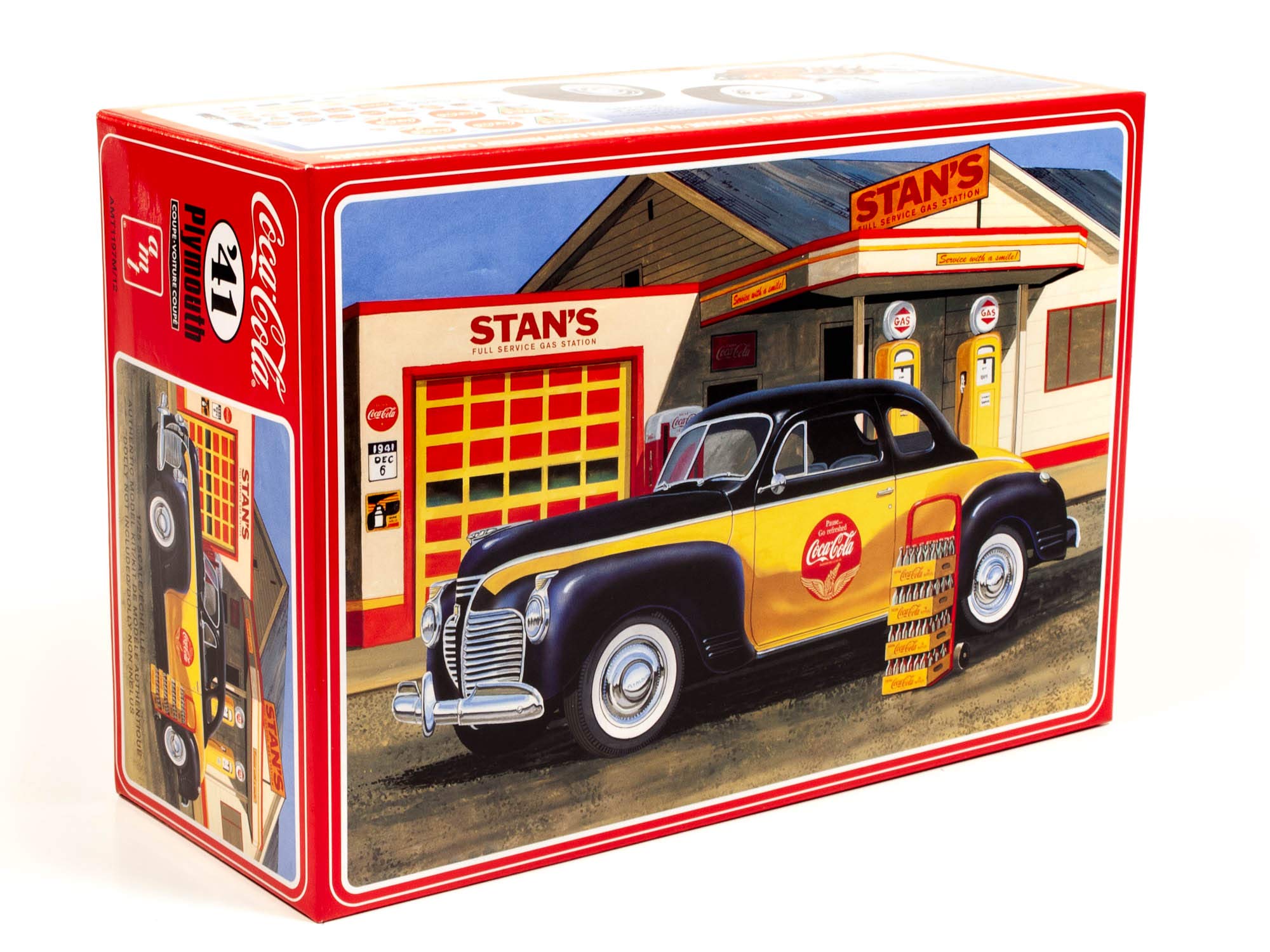AMT AMT1197 1:25 1941 Plymouth Coupe Coca-Cola