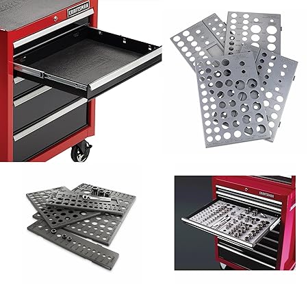 Craftsman Tool Chest Drawer Liner Socket Organizer Bundle For