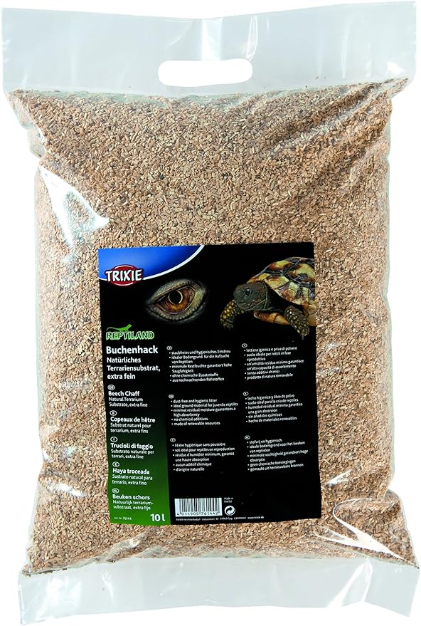 TRIXIE Reptiland Copeaux De Hêtre pour Terrarium Extra Fin 10 litres Amazon.fr Animalerie