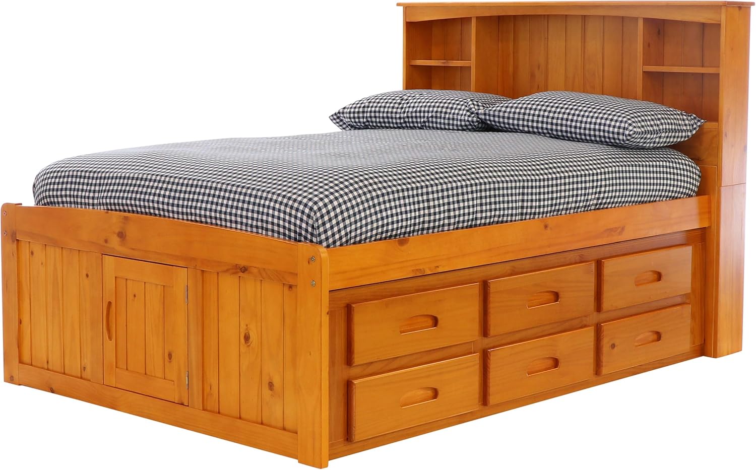 captain full loft bed