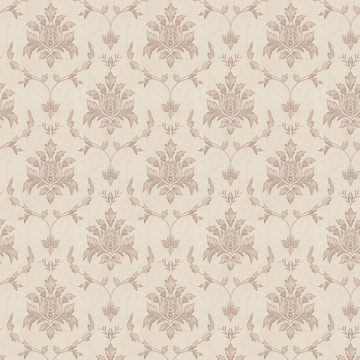 Pack of 5 Dolls House Miniature Large Leafy Damask Wallpaper