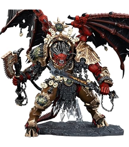 JOYTOY Warhammer 40k Action Figur Perturabo - 1/18 Iron Warriors Primarch Sammlerfigur