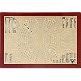 Silicone Baking Mat - 2/3 Sheet Size (Thick & Large 19 2/3" x 13 1/2") - Non Stick Silicon Liner for Large Bake Pans…