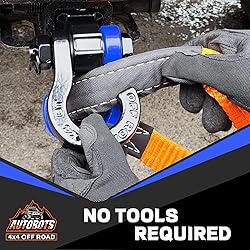 AUTOBOTS Tigertooth Split D Ring Shackles 45,000lb