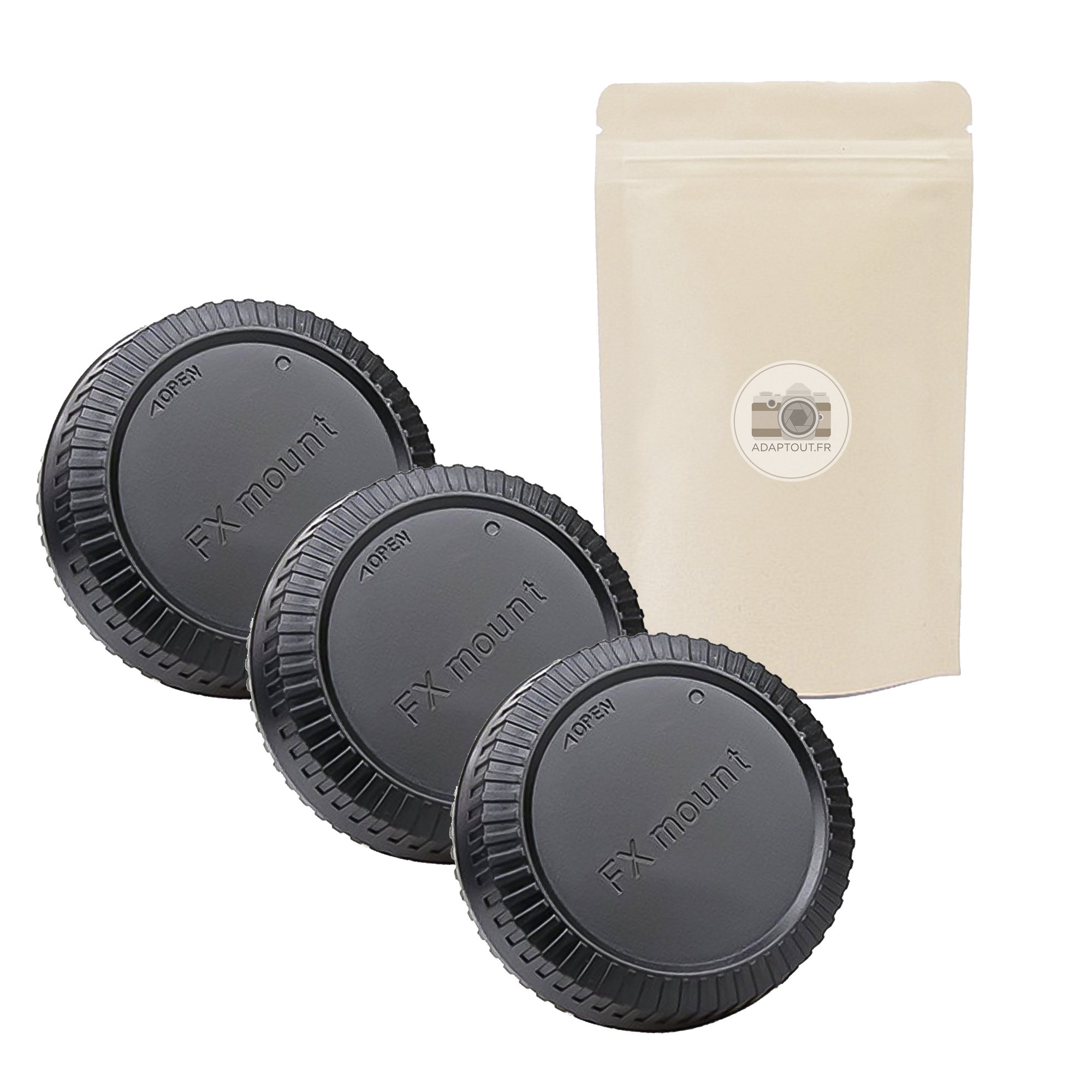 3x FX Rear Cover Cap for Fuji X Lens Lens