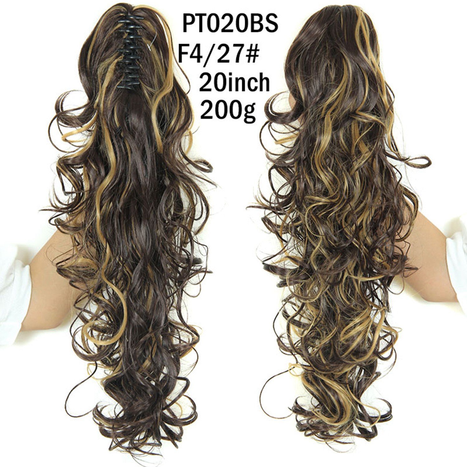 Amazon Com Lightinthebox Soft Long Hair Ponytails Synthetic Hair