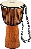 Meinl Percussion Djembe with Mahogany Wood-NOT Made in CHINA-10 Medium Size Rope Tuned Goat Skin Head, 2-Year Warranty…