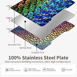 265x280MM for Hi Combo Build Plate PEK PEC Sheet