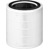LV-H135 True HEPA Replacement Filter,Compatible with LV-H135 Air Purifier, 3-in-1 H13 Grade True HEPA LV-H135-RF Replacement Filter -1PACK