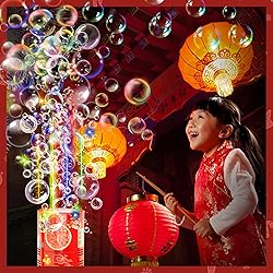 Ivtivfu Fireworks Bubble Machine