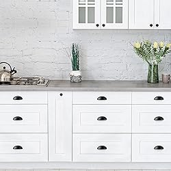Home Expert 3 Inch Drawer Pulls Matte Black Cup