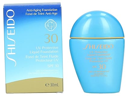 Shiseido KS45002 Suncare UV Protective Liquid Foundation unisex, Sonnenmakeup 30 ml, 1er Pack (1 x 0.08 kg)