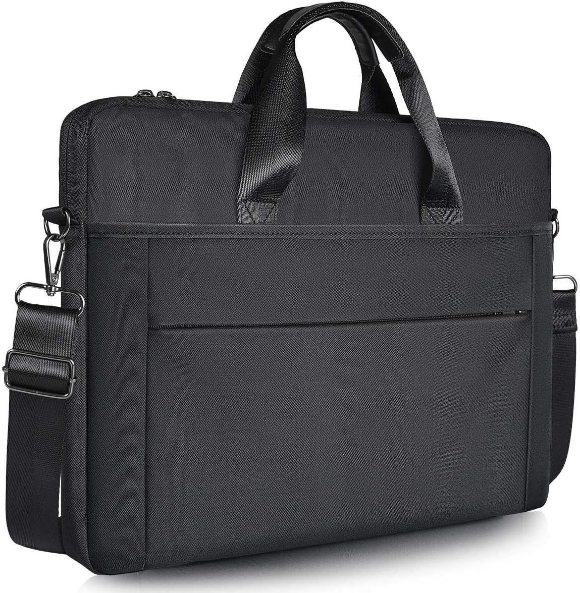 15.6 inch Laptop Shoulder Bag, Slim Laptop Briefcase Bag