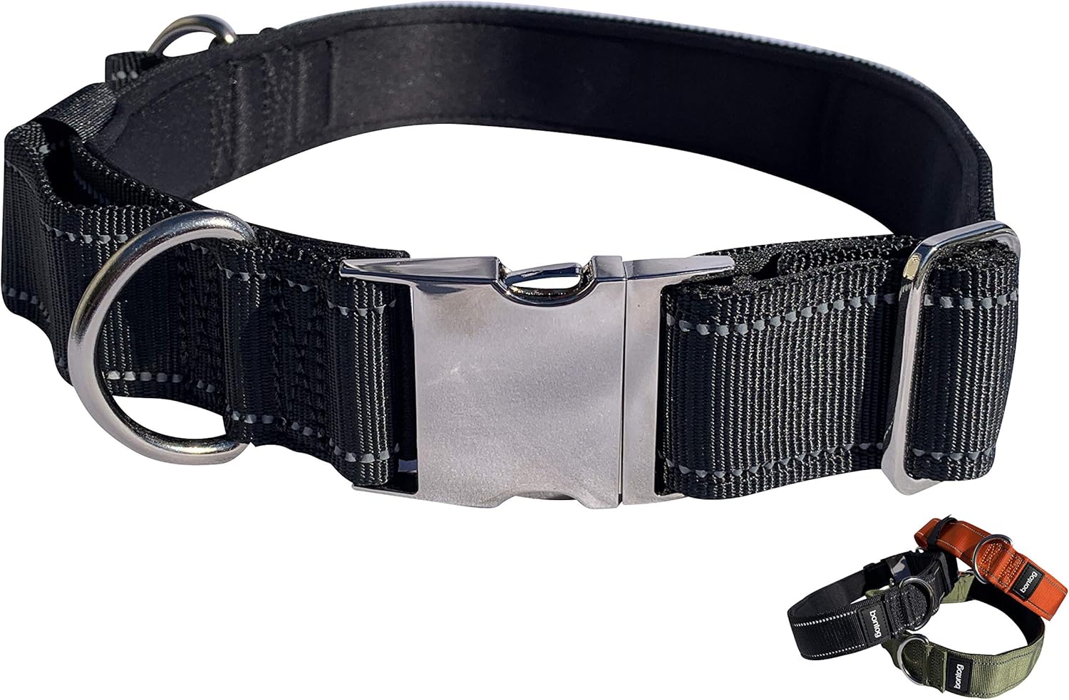 Bontog Ultimate Tactical Dog Collar with MilitaryStrength
