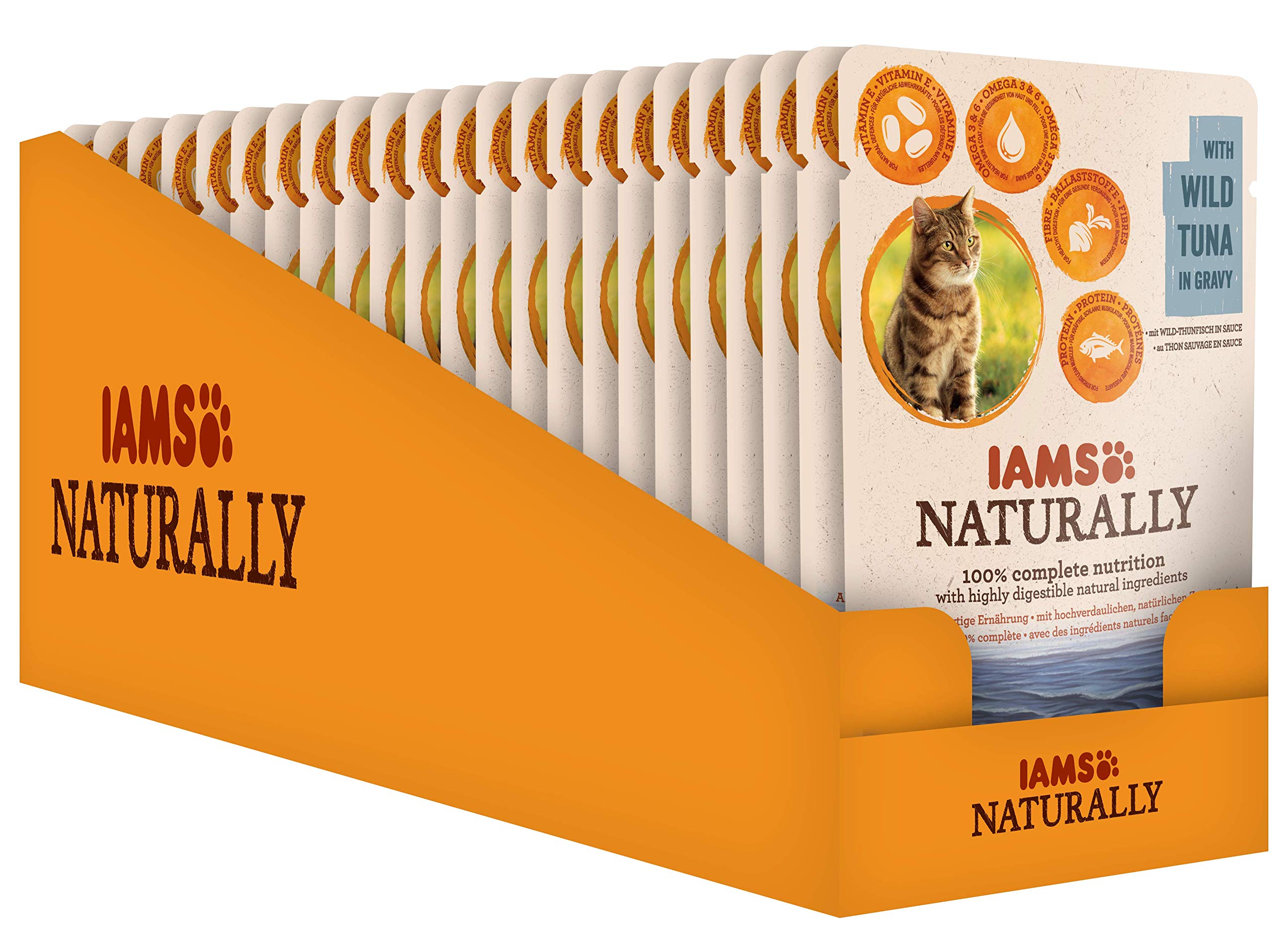 IAMS Naturally Adult Cats Wet Tuna Food