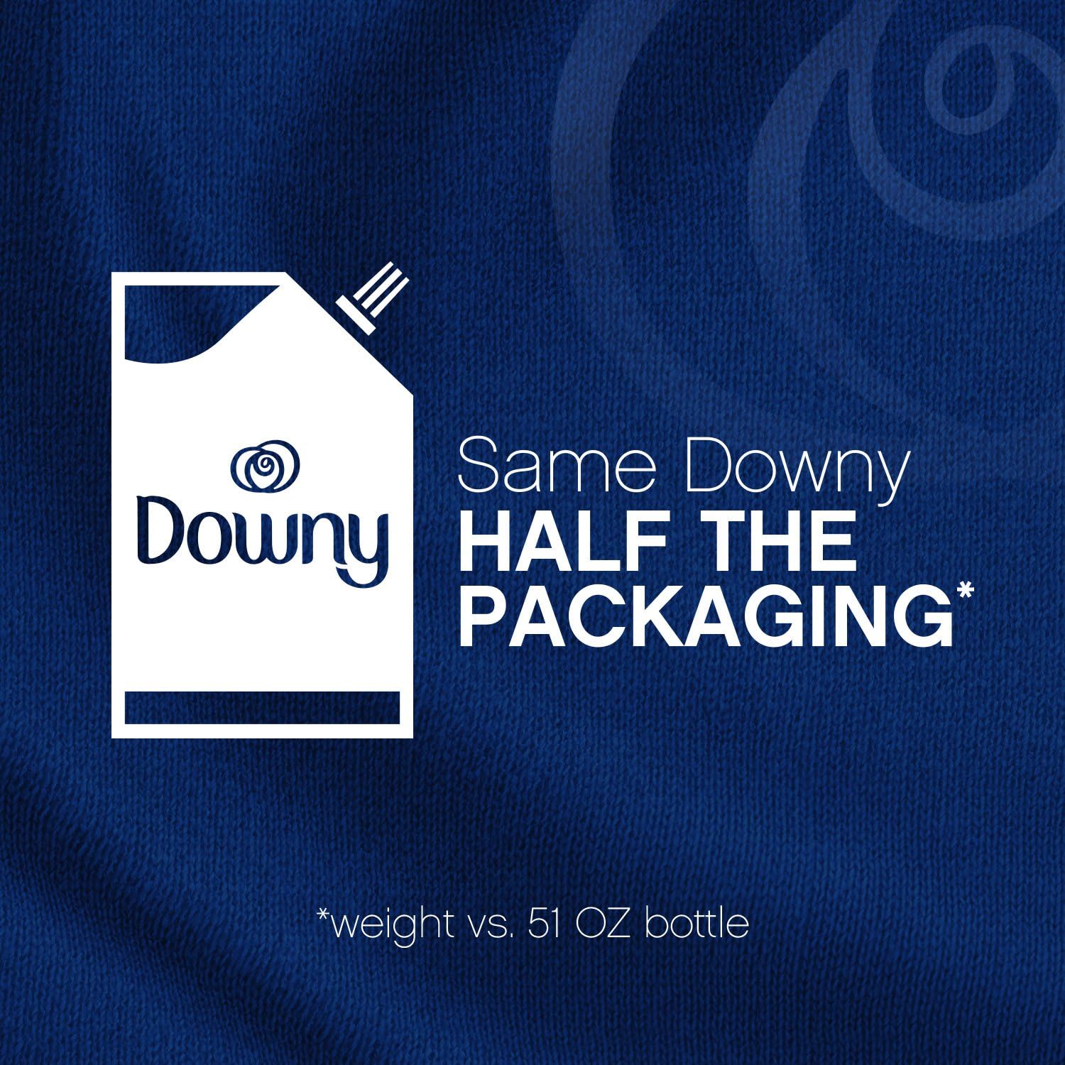 Downy Ultra Liquid Fabric Conditioner (Fabric Softener), April Fresh, 48 Oz Smart Pouches, 3 Pack, 168 Loads Total: Health & Personal Care
