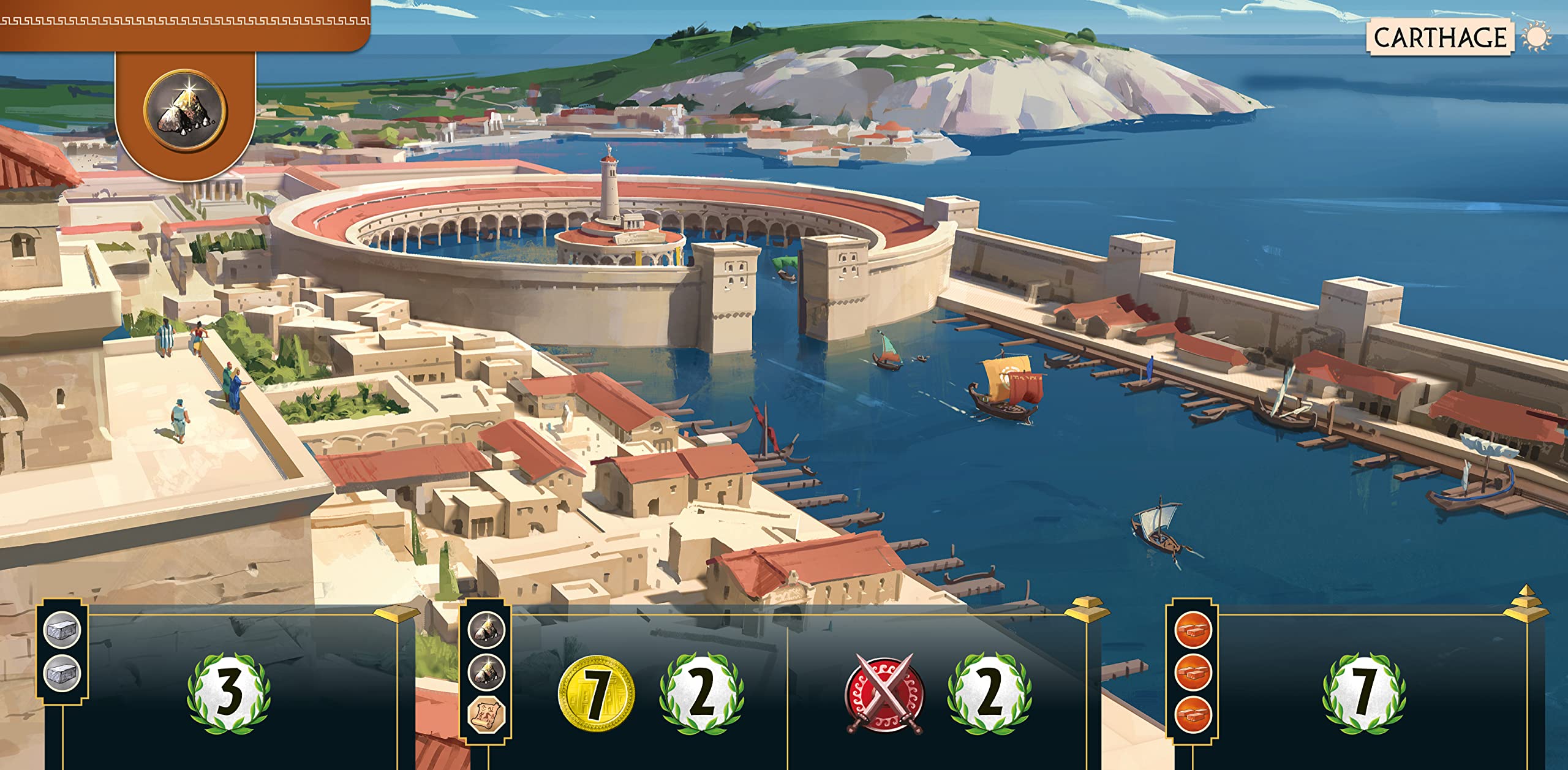 Asmodee | Repos Production | 7 Wonders – Edifice | Erweiterung | Kennerspiel | Strategiespiel | 3-7 Spieler | Ab 10+ Jahren | 30 Minuten | Deutsch 4