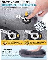 Hikenture Camping Pillow with Removable Cover Ultralight Inflatable Neck Support view 7