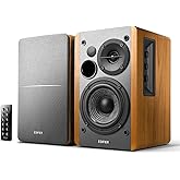 Edifier R1280DB Powered Bluetooth Bookshelf Speakers - Optical Input - Wireless Studio Monitors - 4 Inch Near Field Speaker -