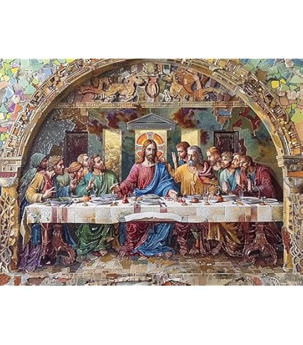 5D Diamond Painting The Last Supper Full Diamond Art Embroidery Gifts Restaurant Office Home Decor Diy Diamond Cross Stitch Kits 64f99b36a4519dbe41d9b4ee