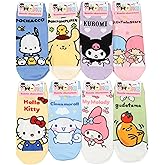 CUSTOMONACO Womens Sanrio Characters Cartoon Novelty Socks