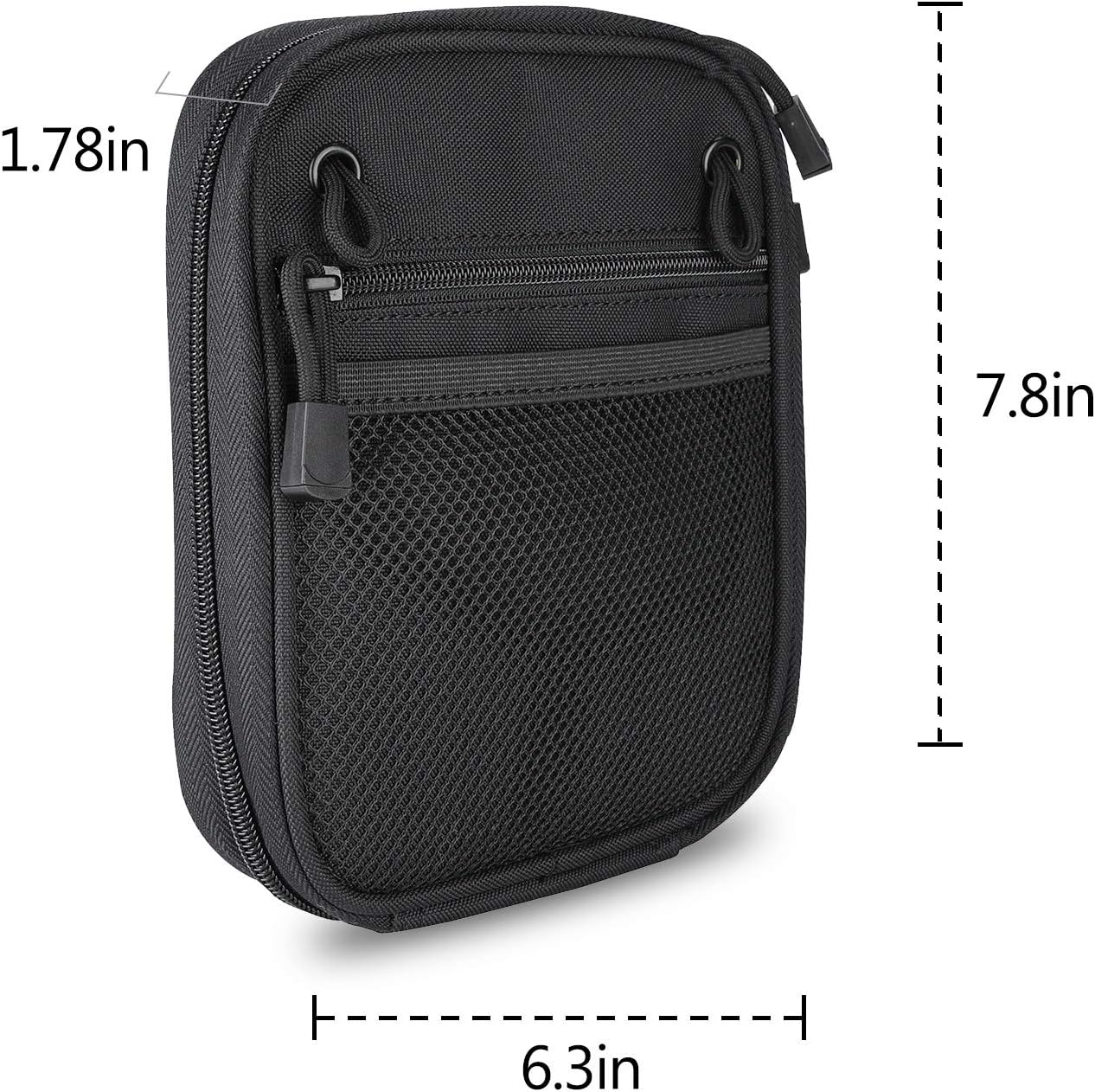 ProCase Concealed Gun Pouch, Multipurpose Carry Pistol Holster Fanny Pack Waist Bag for Handgun with Belt Loops : Sports & Outdoors