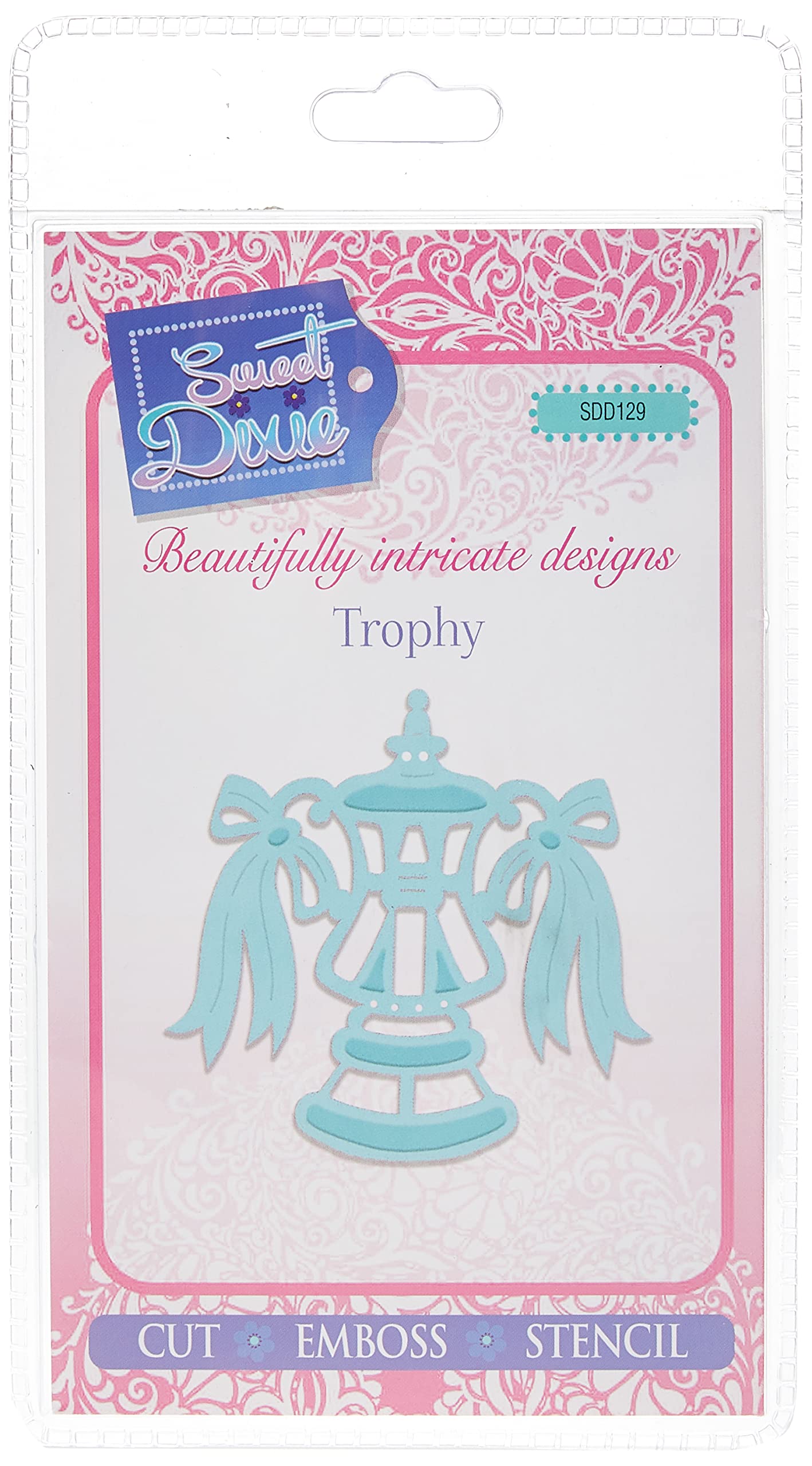 Sweet Dixie SDD129 Trophy Die, Metal, Grey, 5.4x5.6x0.1 cm