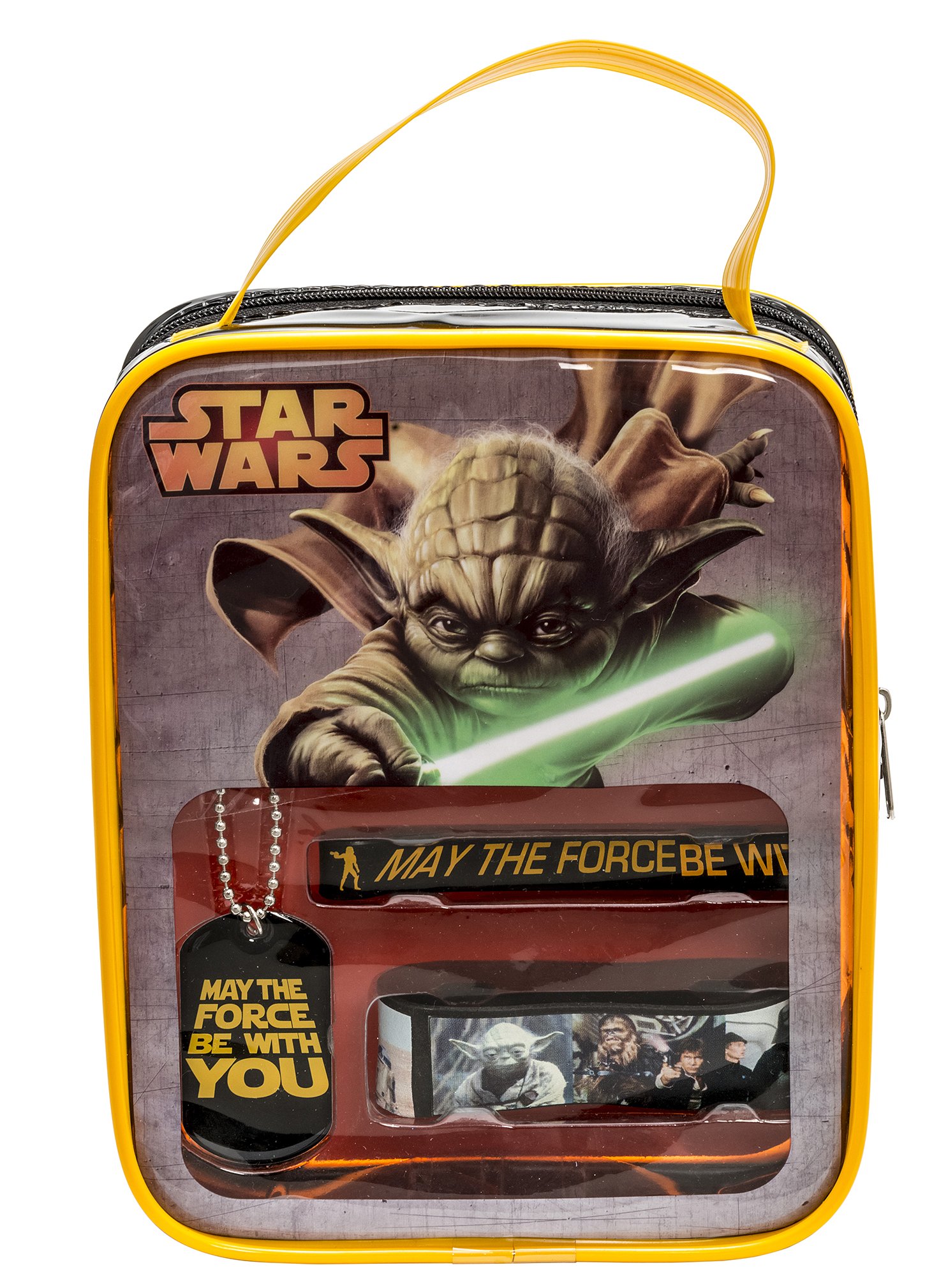 Star Wars Backpack & Jewelry with Dog Tag, Slap Bracelet & Rubber Bracelet